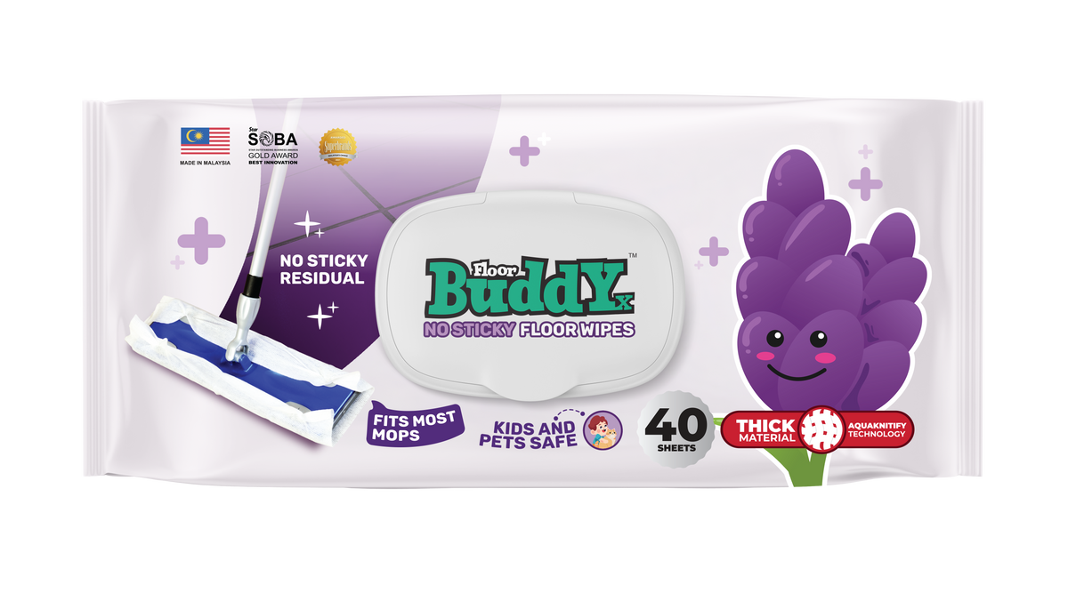 Home Buddy Floor Wipes packshot